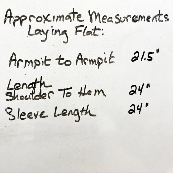 NEW Nine West Tie Dye Green Pullover Smocked Hem Sweatshirt Women’s Medium - Picture 10 of 10